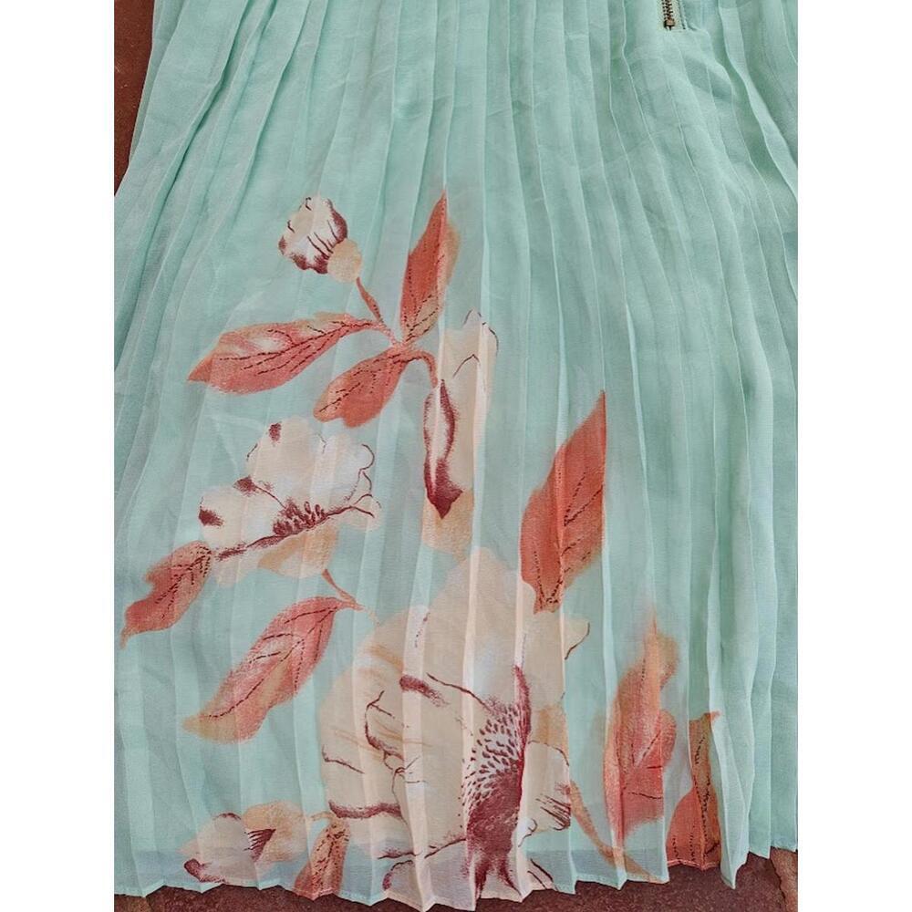 Forever 21 Mint Pleated Mini Dress - Picture 4 of 4